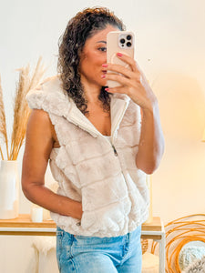 Gilet avec capuche