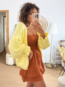 Gilet Oversize Laine et Mohair
