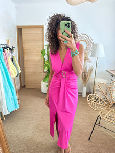 Robe chic fushia