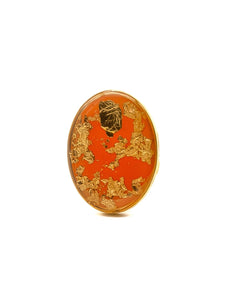Bague Morgane Terra Cotta Dorée
