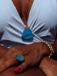 Collier Pénélope Bleu