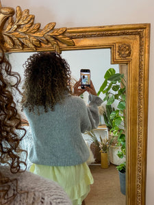Pull col froufrou en Laine & Mohair