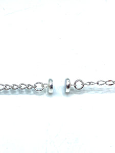 Bracelet Médaillon Blanc