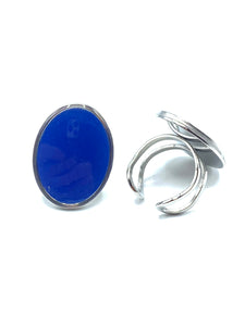 Bague Morgane de Noël Bleue