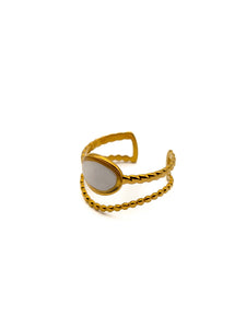 Bague Alba Blanche