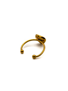 Bague Coeur Jaune