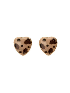 Boucles d'Oreilles Mini Coeur Léo