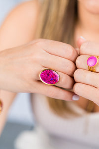 Bague Solea Fushia