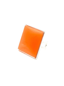 Bague Morgane Carré Orange