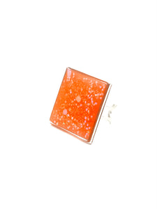 Bague Morgane Carré Orange