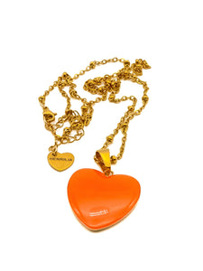 Collier Valentin Orange