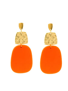 Boucles d'Oreilles Terra Orange