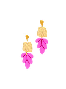 Boucles d'Oreilles Tuc  Fushia