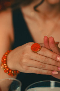 Bague Morgane de Noël Rouge