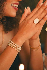 Bague Morgane de Noël Blanche