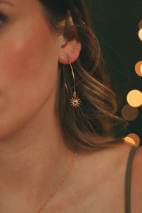 Boucles d'Oreilles Sun