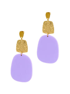 Boucles d'Oreilles Terra Mauve