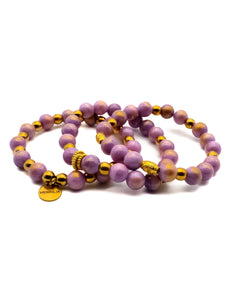 Bracelet Trio Violet