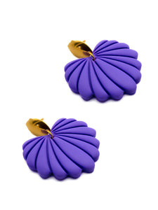 Boucles d'Oreilles Siena Violettes