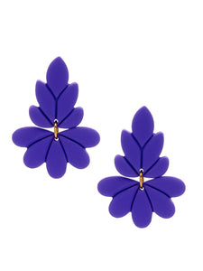 Boucles d'Oreilles Nature Violettes