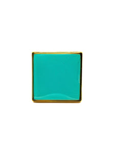 Bague Morgane Carré Turquoise