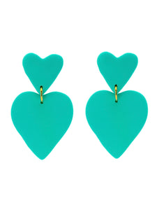 Boucles d'Oreilles Turquoise