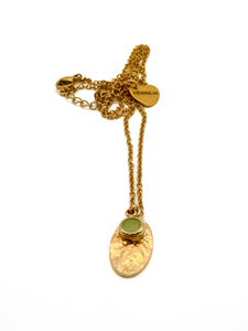 Collier Lueur d'Olive