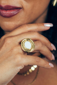 Bague Lina Blanche