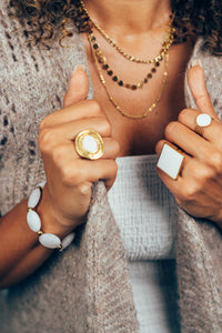 Bague Lina Blanche
