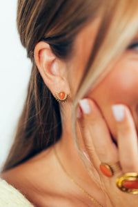 Boucles d'Oreilles Oria Terra Cotta