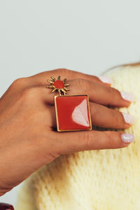 Bague Auréa Terra Cotta