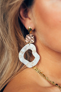 Boucles d'Oreille Nacre