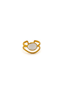 Bague Alba Blanche