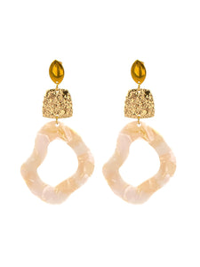 Boucles d'Oreille Nacre